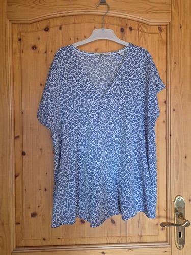Esprit bluse kurzarm blau - bluse,