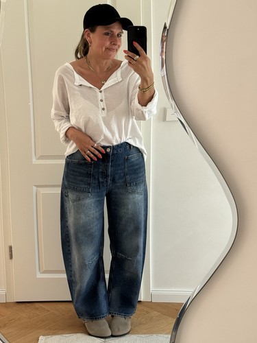 The shirt project barrel jeans - the,