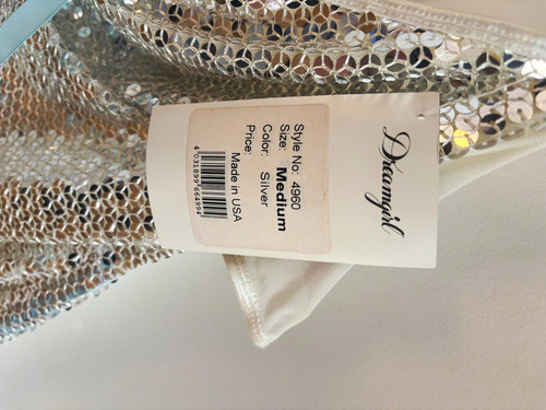 Dreamgirl trägershirt silber - dreamgirl,
