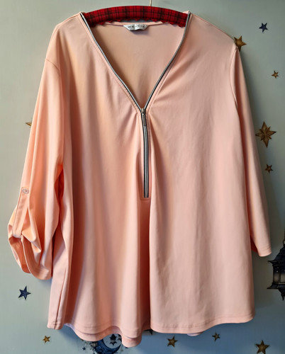 Damen bluse basic 52 - bluse, gr.52