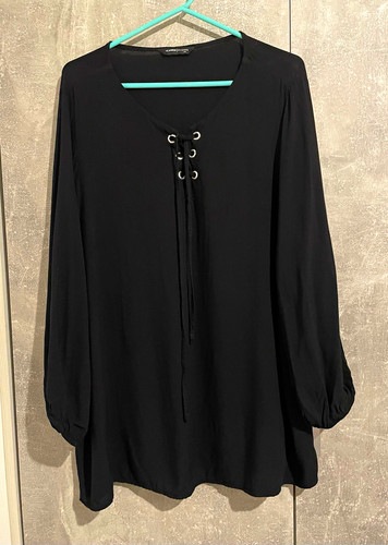 Waikiki damen bluse schwarz - waikiki,