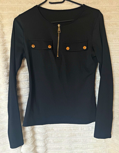 Damen shirt basic langarm - damen,