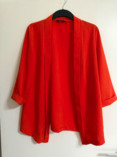 Quzi damen bluse orange - bluse, 40