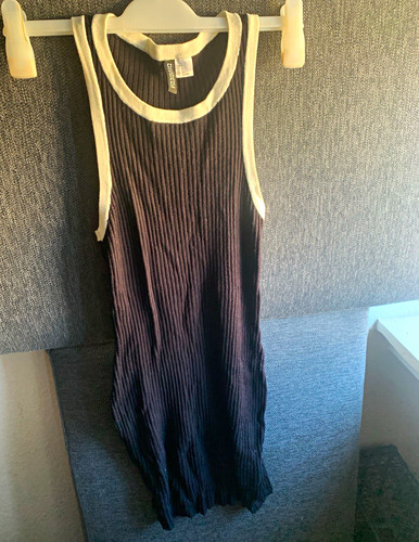 Damen rippstrick kleid - 2x, rippstrick-kleid