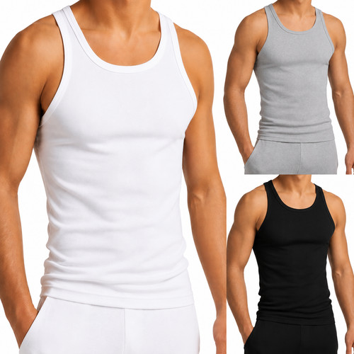 4er pack herren unterhemden - herren,