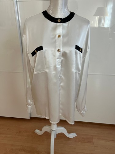 Damen bluse jean clear - clear, gr.44