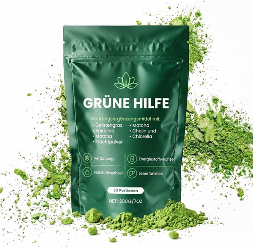 Grünes superfood pulver für - superfood,