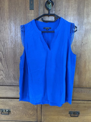 Comma blusentop blau 42 - comma,