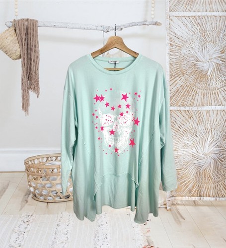 Trend langarmshirt skull - trend,