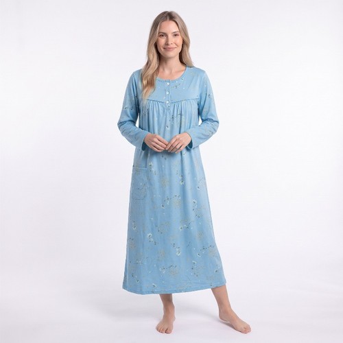 Winter warmes damen nachthemd - warmes,