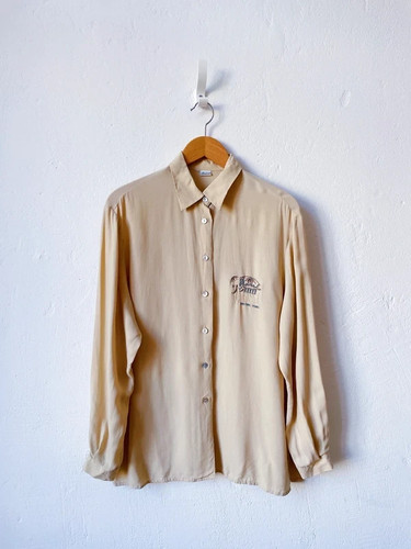 Vintage bluse creme - gr., y2k